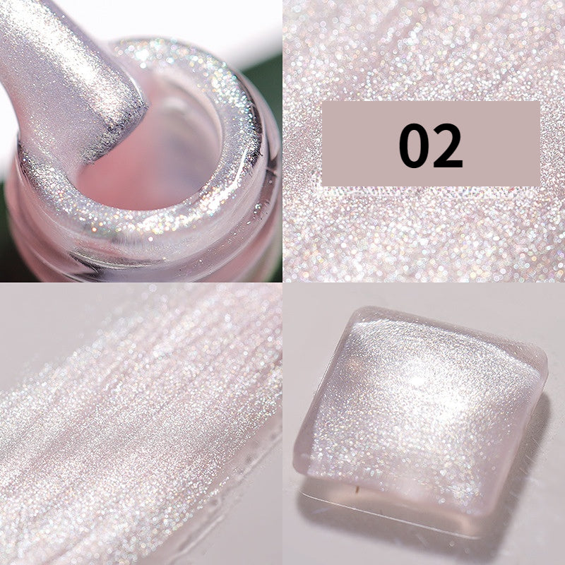 Pearl Shell Gel Polish Polarized  Glitter Gel Nail Polish